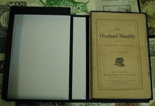 Item #033008 The Grizzly Papers in 5 Issues of The Overland Monthly. Ambrose Bierce, Bret Harte