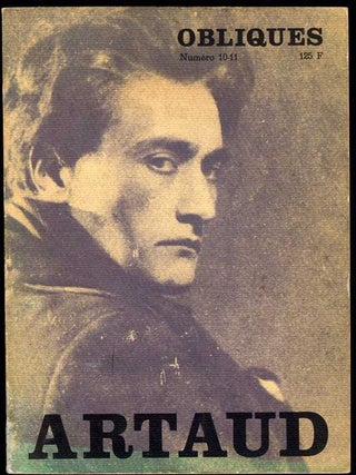 Item #033498 Obliques Une Nouvelle Conception De La Revue - Artaud. Roger Borderie