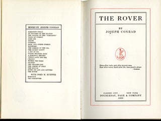 The Rover: A Story of Napoleonic Times