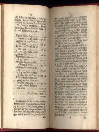 A New System of Agriculture; or A Plain and Easy and Demonstrative Method of Speedily Growing Rich: Proving, by undeniable Arguments, that Every Land-Owner, in England, may advance his Estate to a Double Value, in the Space of One Year's Time