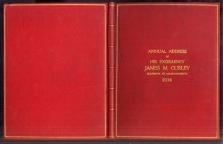 Item #040707 Address of His Excellency James M. Curley to the Two Branches of the Legislature of...
