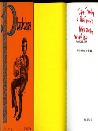 Ploughshares vol. 1 No. 1-4