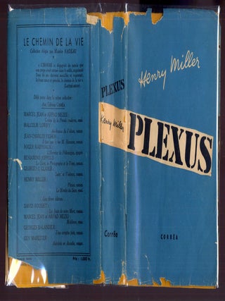 Item #041141 Plexus. La Crucifixion en Rose. Miller Henry