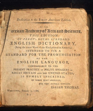 The Royal Standard English Dictionary