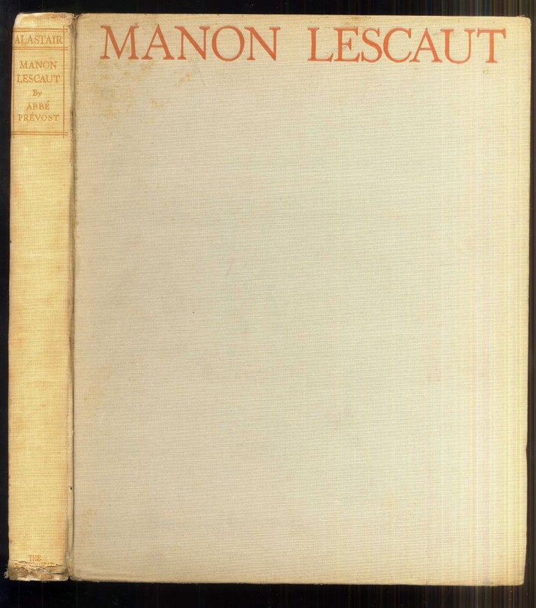 Item #042215 Manon Lescaut. Prevost Abbé.