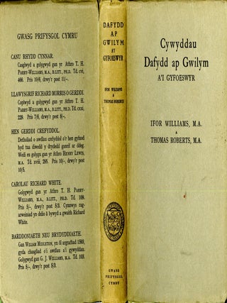 Item #042285 Cywyddau Dafydd ap Gwilym. Williams Ifor