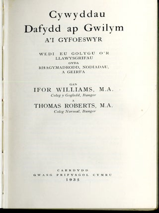 Cywyddau Dafydd ap Gwilym