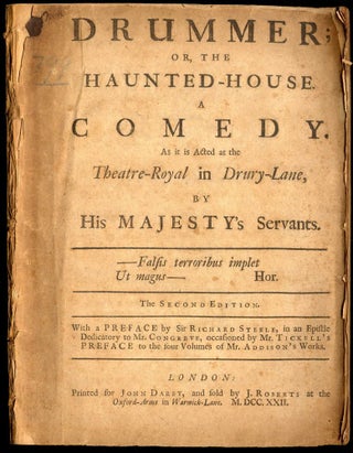 Item #042344 Drummer; or, The Haunted-House. A Comedy. As it is Acted at the Theatre-Royal in...