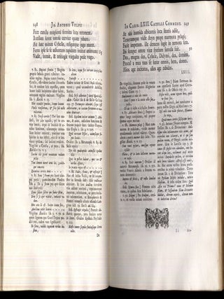 C. Valerius Catullus Veronensis; et in eum Jo: Antonii Vulpii eloquentiae professoris in gymnasio Patavino novus commentarius locupletissimus.