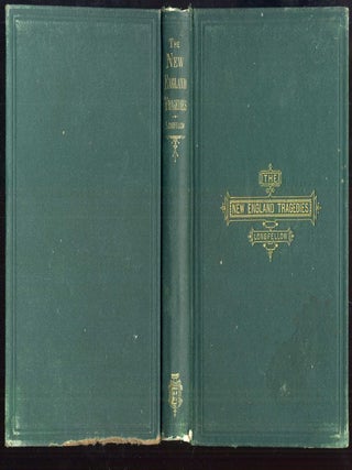 Item #042568 The New-England Tragedies. Longfellow Henry Wadsworth