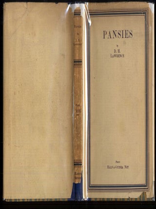 Item #042918 Pansies. Lawrence D. H