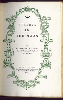 Streets in the Moon