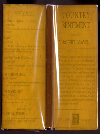 Item #043021 Country Sentiment. Graves Robert