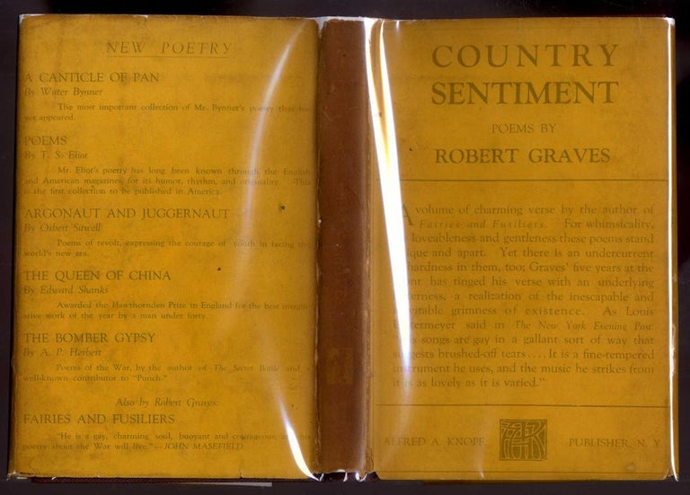 Item #043021 Country Sentiment. Graves Robert.