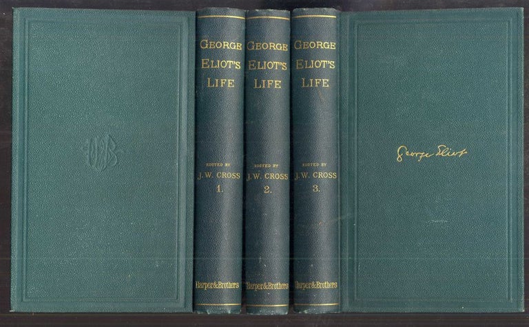 Item #043054 George Eliot's Life as Related in her Letters and Journals. Cross J. W.