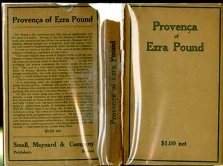 Provença: Poems Selected From Personae, Exultations, and Canzoniere