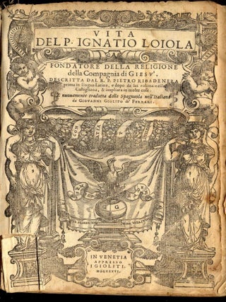 Vita Del P. Ignatio Loiola