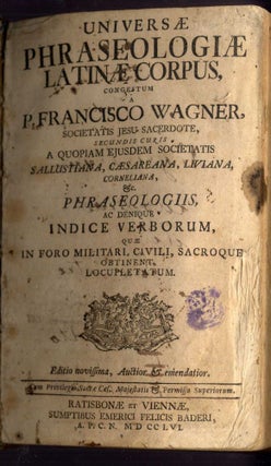 Universae Phraseologiae Latinae Corpus