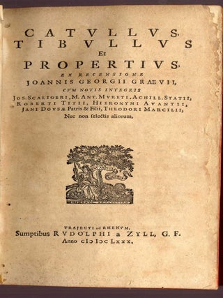 Catullus, Tibullus, et Propertius