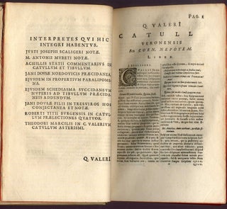Catullus, Tibullus, et Propertius