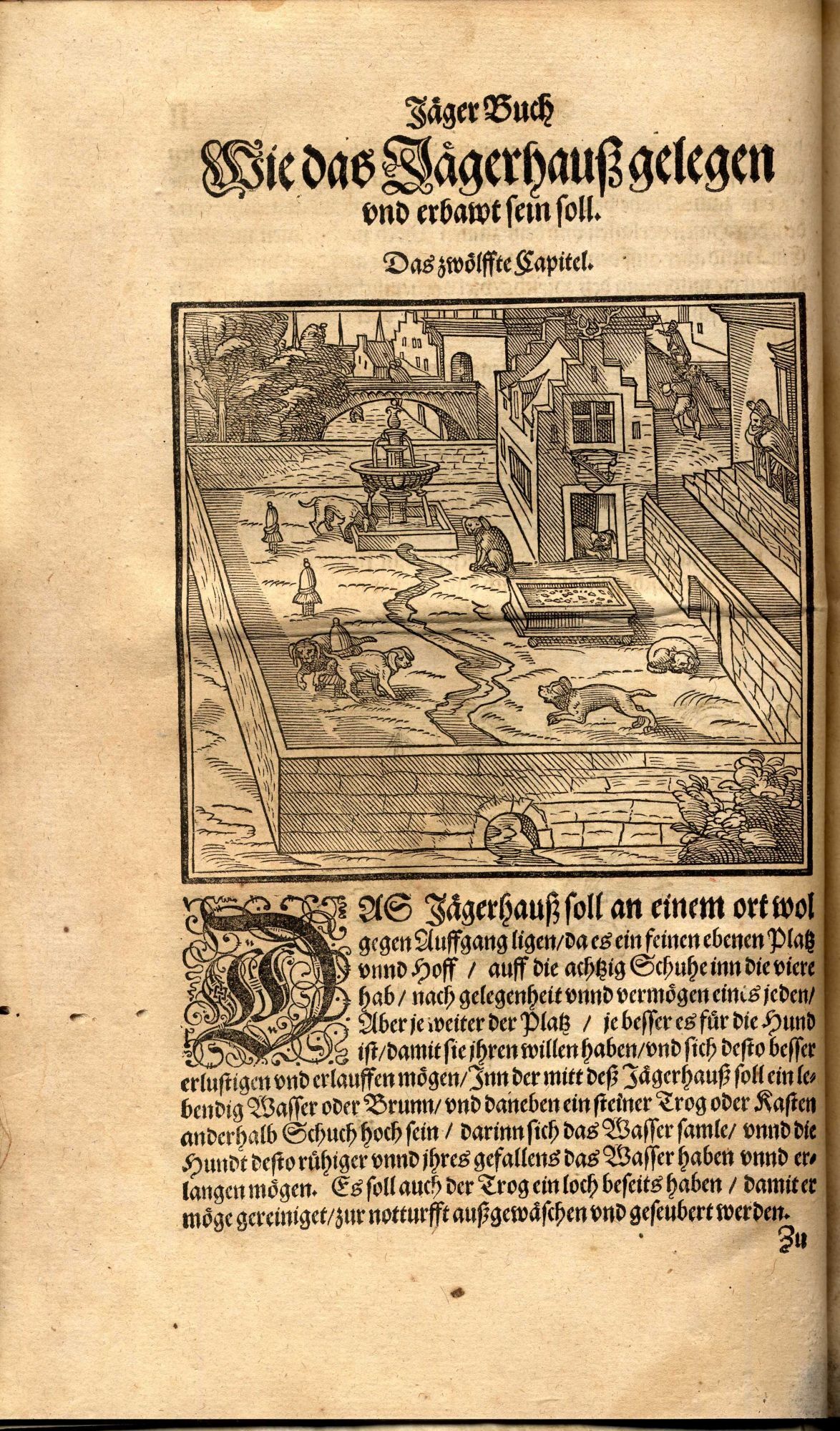 New Jägerbuch Neuw Jag unnd Weydwerck Buch : Jacoben von Fouilloux
