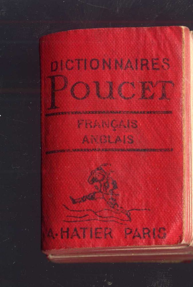 Item #043300 Dictionnaires Poucet: Anglais-Français. anon.