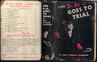 Item #043620 The D.A. Goes to Trial. Gardner Erle Stanley