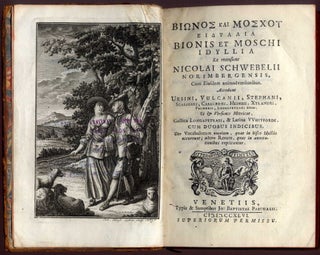 Bionis et Moschi Idyllia