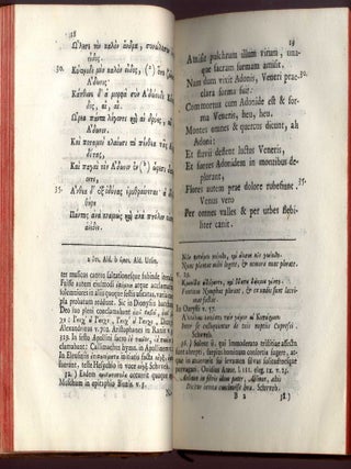 Bionis et Moschi Idyllia