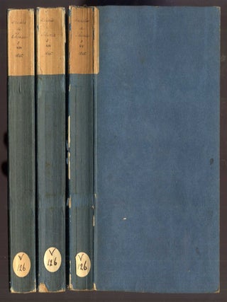 Item #043995 Annales de Chimie et de Physique. Troisieme Serie, Tome 13-15. Gay-Lussac, Arago,...