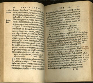Pauli Orosii Presbyteri Hispani Viri Doctissimi, Adversus Paganos (Quos Vocant) Historiarum Libri Septum
