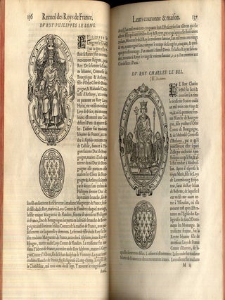 Recueil Des Roys de France, Leurs Couronne et Maison, Ensemble, le Rengs des Grandsde France, par Jean du Tillet