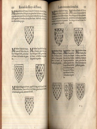Recueil Des Roys de France, Leurs Couronne et Maison, Ensemble, le Rengs des Grandsde France, par Jean du Tillet