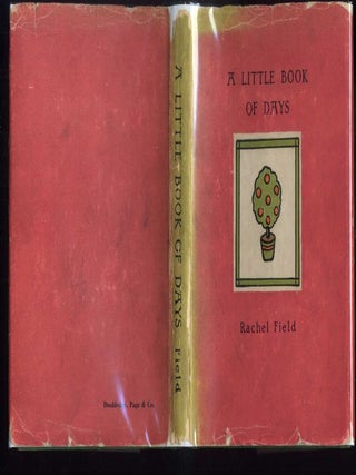 Item #044410 A Little Book of Days. Field Rachel