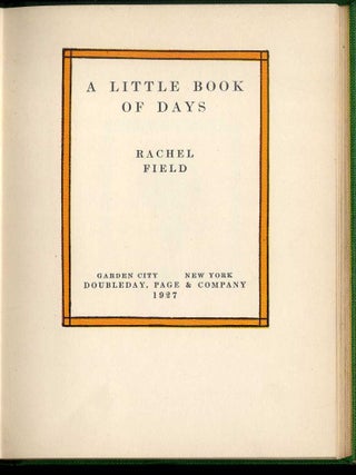 A Little Book of Days