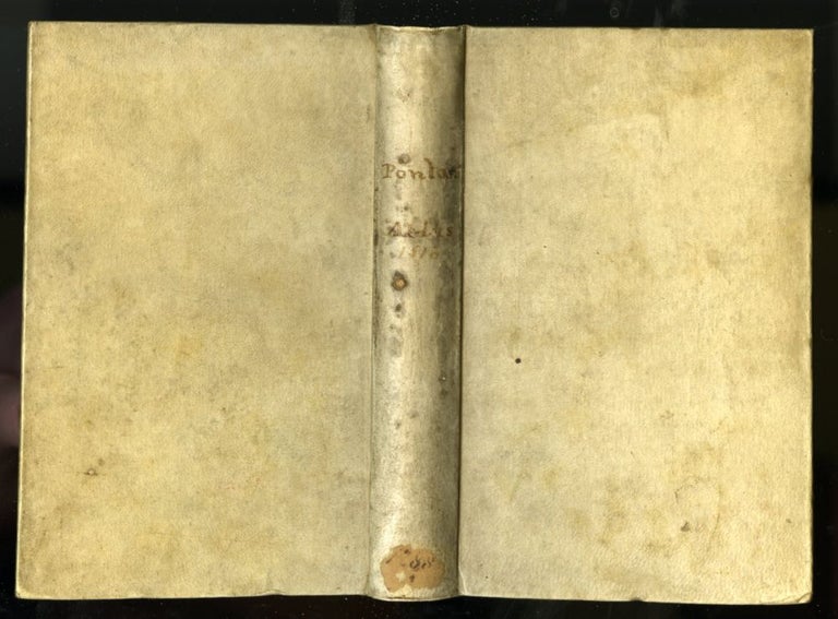 Item #044522 Amorum Libri II, De Amore Conjugali III. Jovianus Pontanus, Pontani, Giovanni.