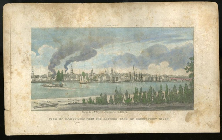 Item #044554 View of Hartford from the eastern bank of Connecticut River. Asaph Willard.