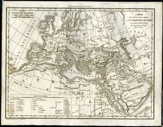 Item #044671 Carte du Partage de la Terre Aux Trois Fils de Noe et a Leurs Descendans [Map of the...