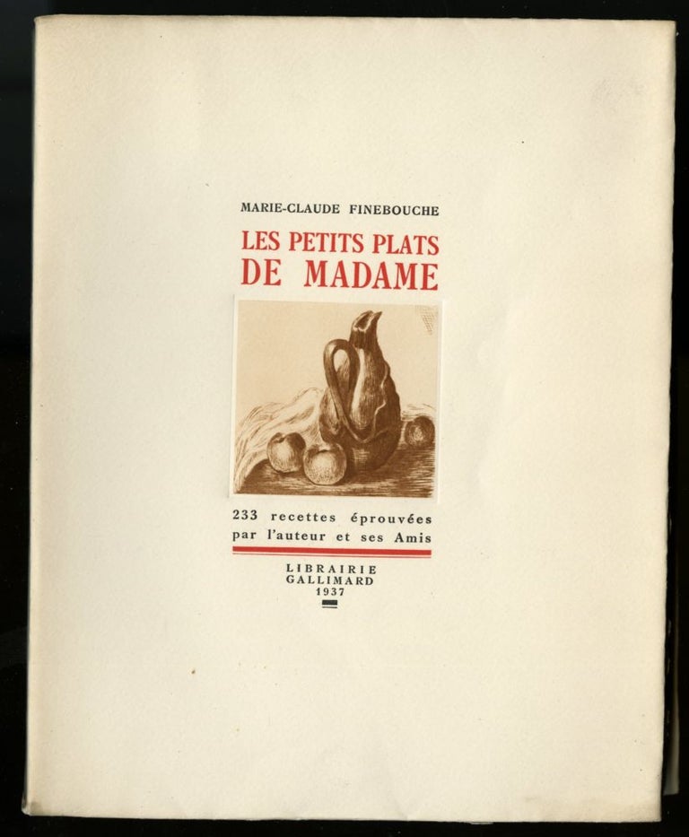 Item #044681 Les Petits Plats de Madame. Marie-Claude Finebouche.