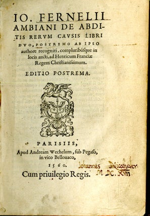 De abditis rerum causis libri duo
