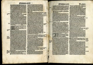 Expositio in psalterium [fragment; 8 leaves]