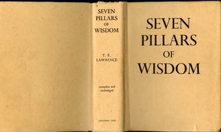 Item #044928 Seven Pillars of Wisdom. Lawrence T. E