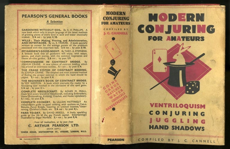 Item #044974 Modern Conjuring for Amateurs. Cannell J. C.