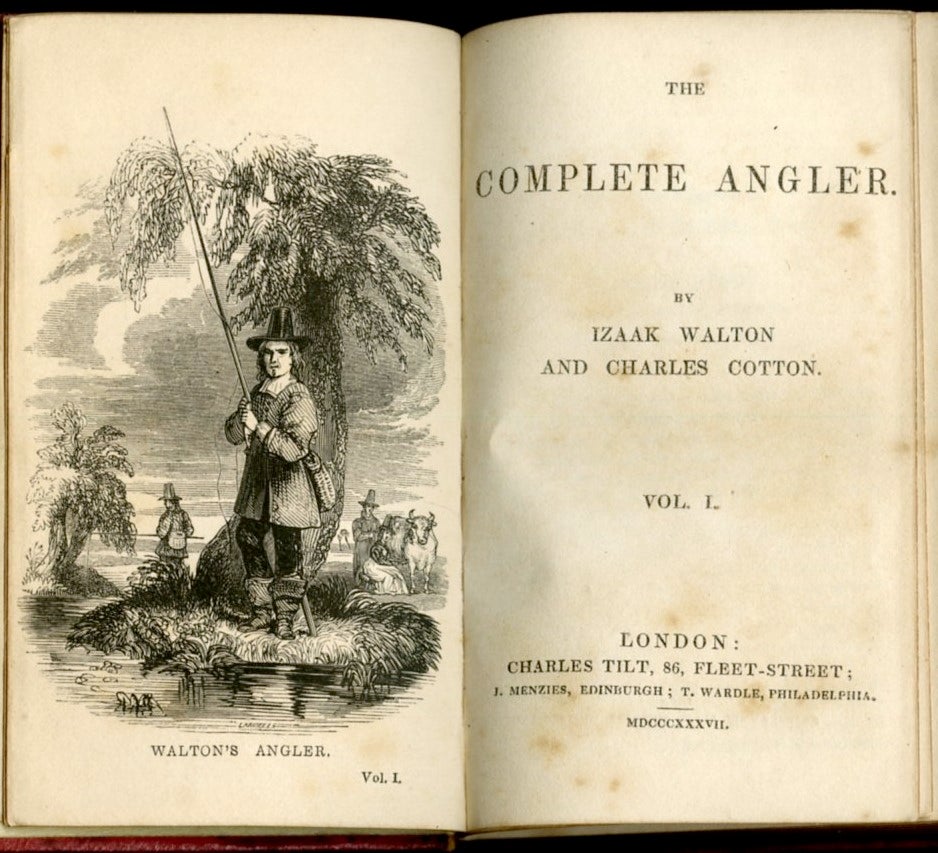 The Complete Angler by Izaak Walton, Charles Cotton on Pazzo Books