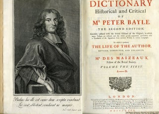 Item #045024 The Dictionary Historical and Critical of Mr. Peter Bayle. Bayle Peter