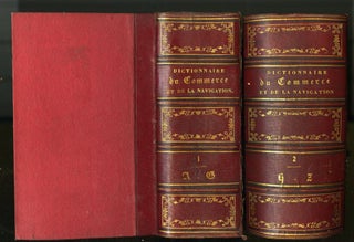 Item #045025 Dictionnaire Unviersel Théorique et Pratique du Commerce et de la Navigation. anon
