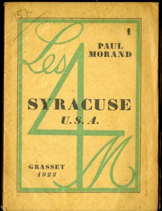 Item #045049 Syracuse U.S.A. Morand Paul