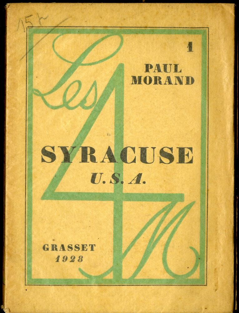 Item #045049 Syracuse U.S.A. Morand Paul.