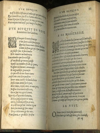 Les oeuvres poétiques de Rémy Belleau Tome Second: Les Odes D'Anacreon Teien Poete Grec, Traduites en François par Remy Belleau avec quelques Petites Hymnes de son invention, & autres diverses poesies: Ensemble une Comedie