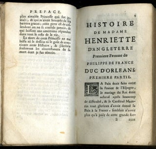 Histoire de Madame Henriette D'Angleterre
